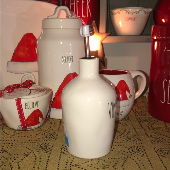 Rae Dunn VINEGAR Cruet - Picture 5 of 9